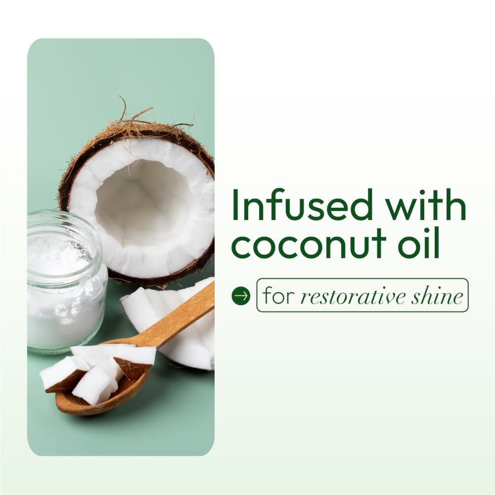 Olive Oil Hold & Shine Wrap Set Mousse Infused with Coconut Oil for Restorative Shine 7 Ounce
