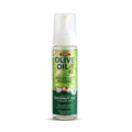 Olive Oil Hold & Shine Wrap Set Mousse Infused with Coconut Oil for Restorative Shine 7 Ounce